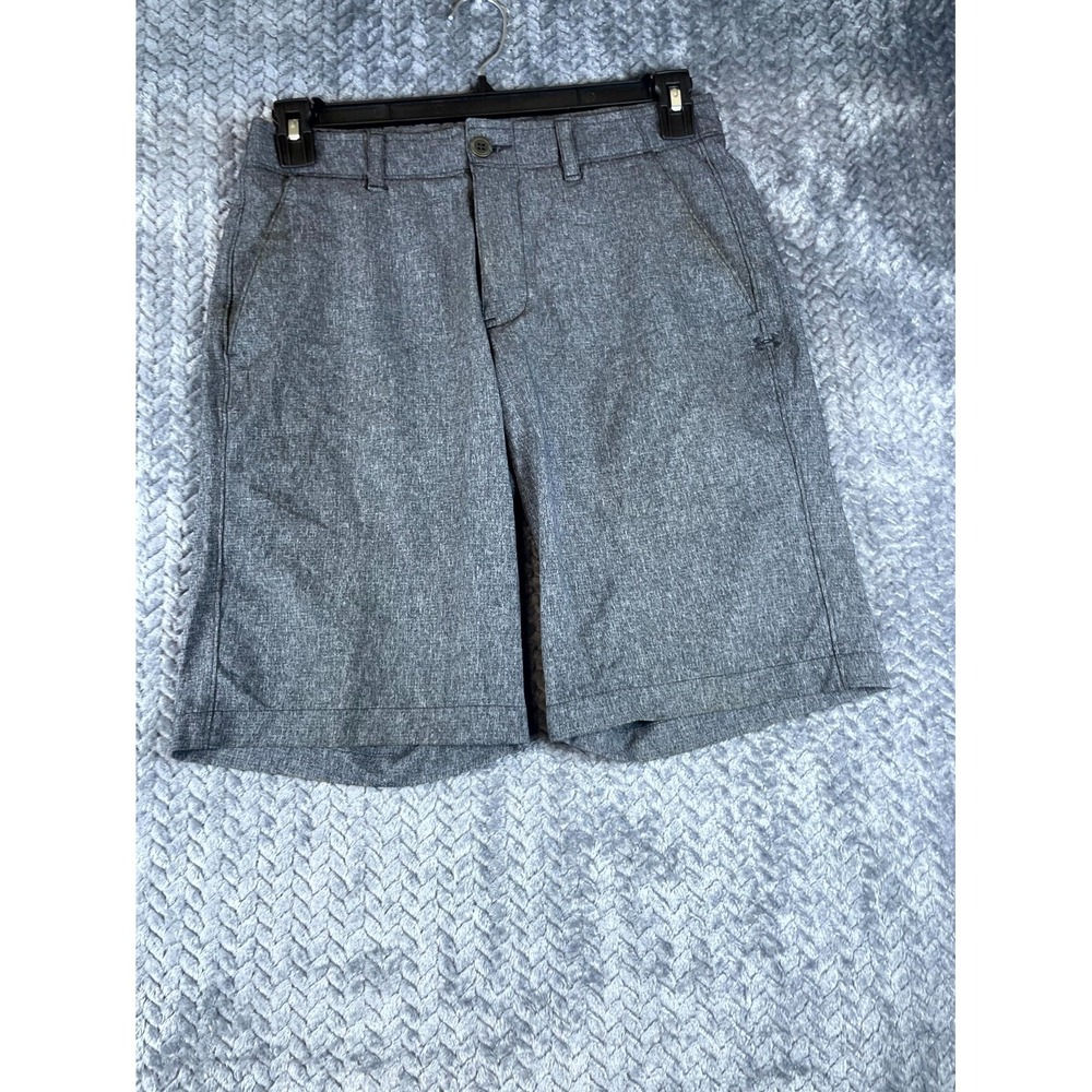 Under Armour UA Match Play Vented Golf Shorts Mens 30 Gray Moisture Wicking